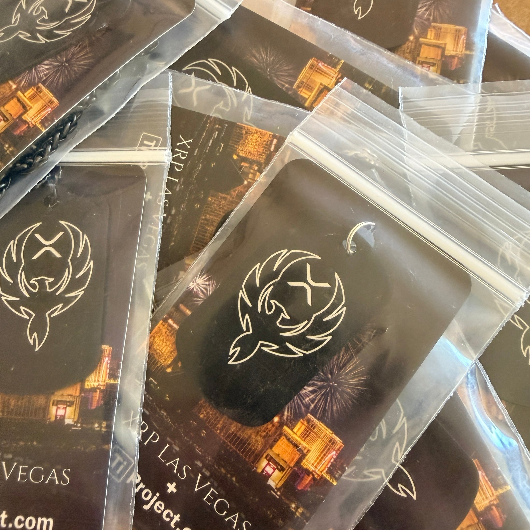 Engraved Black Phoenix Dog Tag